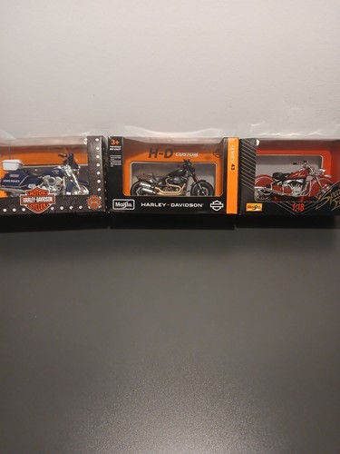Maisto harley davidson - 3, 1:18