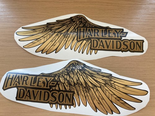 Harley davidson custom - custom, gold