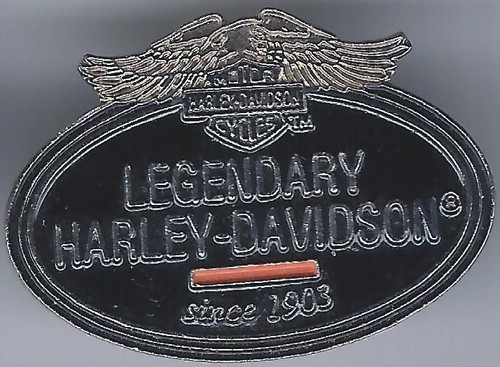 Pin harley davidson - pin, lgendary