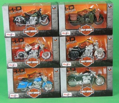 Harley davidson miniatur - davidson,
