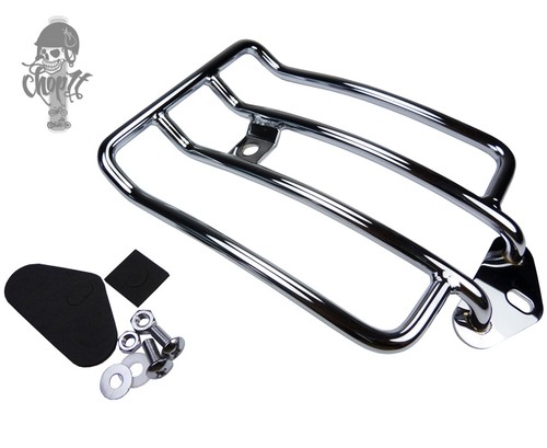 Gepäckträger motorrad chrom - gepäckträger,