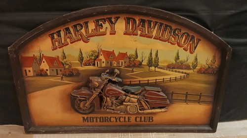 Harley davidson massives holz - harley,