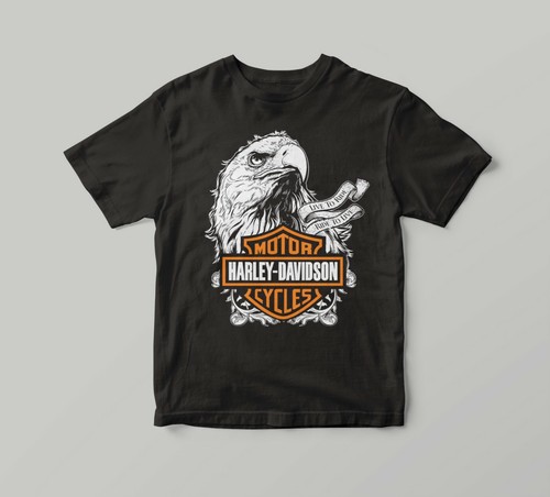 Harley davidson shirt - t-shirt, herren